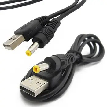 1,2 m 5V USB la DC-Putere de Încărcare Cablu de Încărcare Cablu pentru Sony-PSP 1000/2000/3000 Butoi Jack Conector Cablu de Alimentare