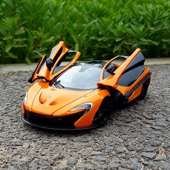 1:24 McLaren P1 Supercar Jucărie Aliaj Masina Diecasts & Vehicule De Jucărie Model De Masina In Miniatura Scara Model Auto Jucarii Pentru Copii