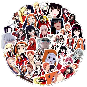 10/30/50PCS Anime KAKEGURUI Autocolante Manga Japoneză Decalcomanii Album Laptop Chitara Telefon Graffiti Autocolante de Desene animate en-Gros