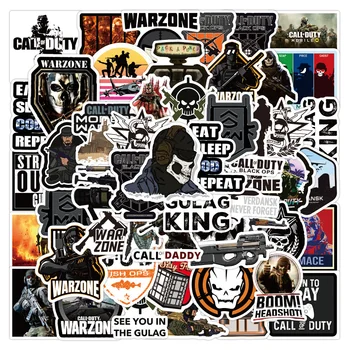 10/30/50PCS Cool Joc Call of Duty Lipiri Graffiti Skateboard Frigider Laptop DIY Impermeabil Glumă Decalcomanii Autocolant pentru Copil Cadou