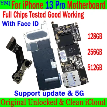 100% Testat Pentru iPhone 13 Pro Placa de baza Nu icloud Original, Deblocat de Înaltă calitate logica consiliului de 128GB, 256GB 512GB Suport actualizare