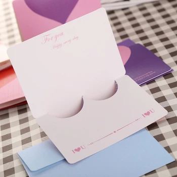 10buc/lot Mini Dragoste Plicuri Cu Inima Mesaj de Card Card Scrisoare Pentru Card de Scrapbooking Cadou coreean Papetărie
