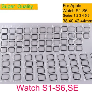 10buc/lot Pentru Apple Watch Seria 7 6 5 4 3 2 1 SE 38mm 40mm 42mm 44mm Ecran Tactil Panoul Frontal Exterior de Sticlă LCD S7 S2 S3 S4 S5 S6