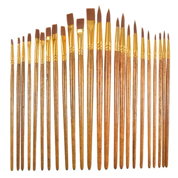 12BUC/set de Nailon Păr Perie Acuarelă Pingfeng Guașă Set de Perie de Artă Pensula Set