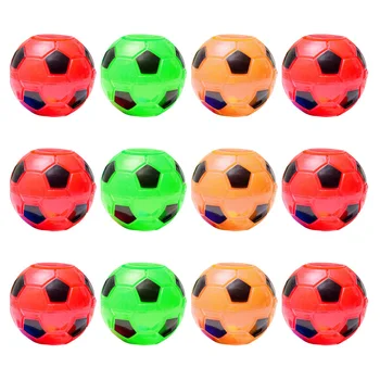 12pcs Mini Frământa Gyro Rotative Culoare Minge de Fotbal Degetului Gyro Decompresie Jucării Duș Favoruri de Partid Joc cu Degetul Jucarii Cadou