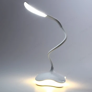 14 Becuri cu LED-uri Lămpi de Masă Lumini de Noapte USB 3 Nivel de Birou Estompat Lumina Lampă de Noptieră Auto Senzor lamparas de mesa Proiector Lămpi