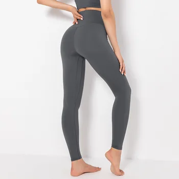 2021 Noi Yoga Pantaloni Femei Colanti Pentru Fitness Nailon de Înaltă Talie Pantaloni Lungi Femei Hip Push-UP Dresuri Femei Îmbrăcăminte Sport