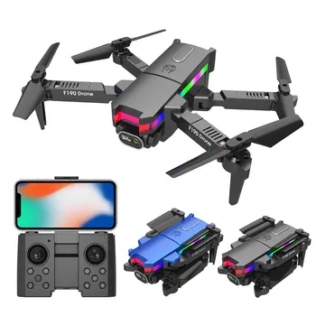 2022 Noul Mini Drona 4K Profesionale HD cu Unghi Larg Camera 1080P WiFi FPV Drone Dual Camera Pliabil Quadcopter Rc Elicopter de Jucărie