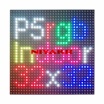 32x32 Dot Matrice RGB 5mm LED-uri Modulul de Afișare P5 Panou cu LED-uri
