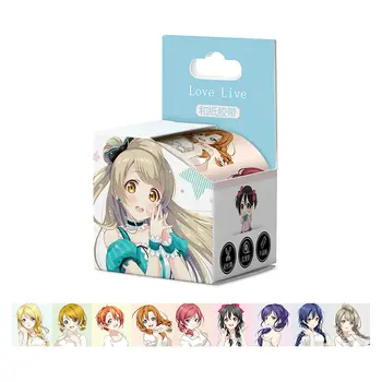 4cm*5m Dragoste imagini Anime Washi Tape Bandă Adezivă DIY Scrapbooking Etichetă adezivă Bandă de Mascare