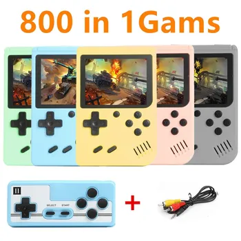800 Din 1 Jocuri MINI Portabil Retro Video Consola de jocuri Portabile Jucători Boy 8 Bit 3 Inch Ecran LCD Color, GameBoy Transport Gratuit 