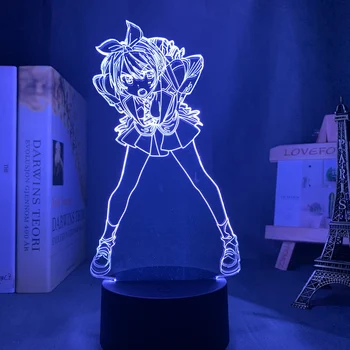 Acril 3d Lampa Anime Închiria O Prietena Ruka Sarashina Lumină pentru Camera Decor plin de culoare Veioza Lampa de Masa Kanojo Okarishimasu