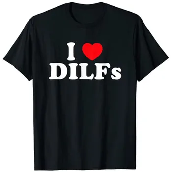 Amuzant imi Place DILFs am Inima DILF T-Shirt