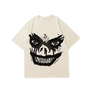 Anime DEATH NOTE Tricou Streetwear Hip Hop de Epocă grim Reaper de Imprimare T-Shirt 2022 Harajuku Casual din Bumbac cu Maneci Scurte Tricou