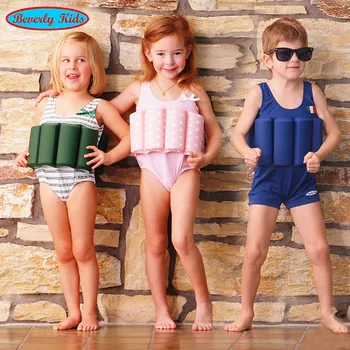 Beverly copii de înot purta junior plutitoare de costume de baie, vesta protectie UV costum copil sugar costum de înot transport gratuit