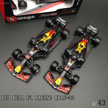 Burago 1:43 Red Bull Racing RB15 33# RB13 RB14 model de turnare model de simulare auto decorare auto colecție cadou jucărie