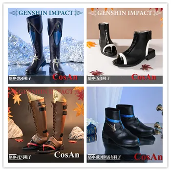 CosAn Joc Genshin Impact Gorou/Thoma/Dainsleif/Kaeya Pantofi Cosplay Universal Luptă Pantofi Unisex Joc De Rol Utilizate Accesorii