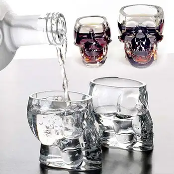 Craniu de cristal Cap Paharul de Whiskey Pahar Transparent Vodcă Pahar de Vin Acasa Cupa Bar Partid Drinkware 80/150/350ml Om Cana Cadou
