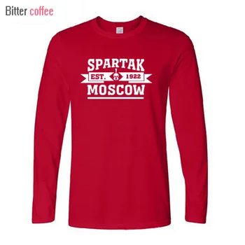 De Vânzare la cald NVĂ de Înaltă Calitate Moscova T-shirt rus Premier league Camiseta Maneca Lunga Tricou XS-XXL Mai multe Dimensiuni si Culori