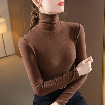 De înaltă Calitate 2023 Femei Ține de Cald T-shirt Femei Toamna Iarna Sexy Crop Top Haine Casual, Bluze de Moda Grace Întâlnire