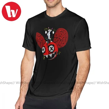 Deadmau5 Tricou Distrugerea Tricou de Vara Plus dimensiune Tricou Bumbac 100 Bărbat Drăguț Maneci Scurte Grafic Tricou