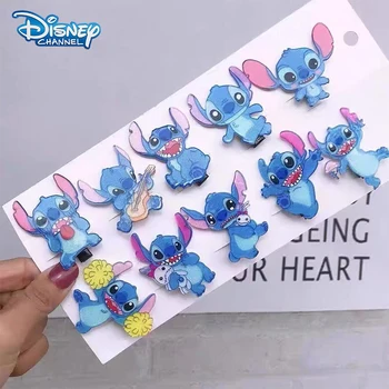 Disney Stitch Ac de păr de Desene animate Drăguț Ace de Păr Bijuterii de Vacanță DIY Decoratiuni Accesorii de Par Agrafe de par Consumabile Partid de Moda