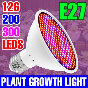 E27 Fito Lampa Led 220V Cresc de Lumină Led Full Spectrum 3W 5W 7W 15W 20W Răsad de Plante de lumină LED-uri GU10 pentru Hidroponice, Grow Box