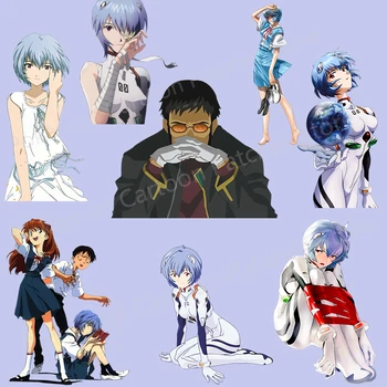 Evangelion Anime Patch-uri pentru Îmbrăcăminte pentru Bărbați tricou Haine DIY Accesorii Personalizate Decor Desene animate Patch-uri Autocolante Aplicatiile Autocolante