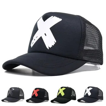 Geebro Litera X Snapback Sepci Hip Hop de sex Masculin Os Șapcă de Baseball Bărbați Adulți Femei Pălărie de sex Feminin Trupa Rock Baseball Plat Pălării Montat capac