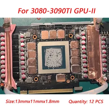 GPU RAM radiator de Cupru Pentru Radiator de Memorie Miner RTX 3060 3070 3080 3090 / 5600 5700 GPU Răcire 15-40 Grade Pad Termic