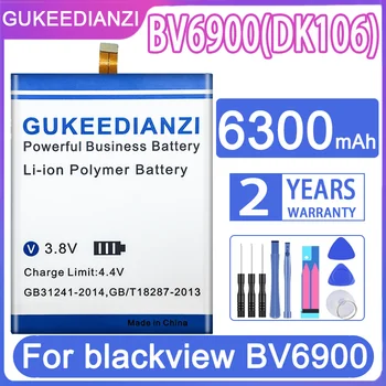 GUKEEDIANZI Înlocuirea Bateriei BV 6900 (DK106) 6300mAh pentru blackview BV6900