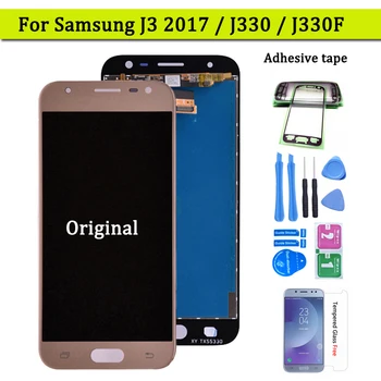 J330 LCD Pentru Samsung Galaxy J3 2017 J330 J330F/DS J330G/DS Display LCD Touch Screen Digitizer Asamblare J3 2017 dual sim