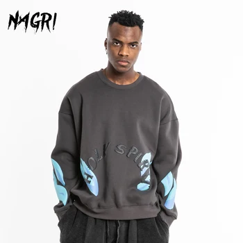 Kanye 3D Scrisoare de Imprimare, Plus Catifea Tricou Hip Hop Flacără O-gât Maneca Lunga Pulover de Topuri de Moda Streetwear Bărbați Femei Hoodies