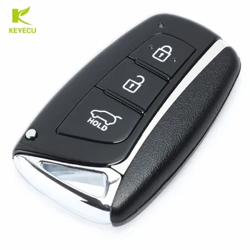 KEYECU Noul Smart Remote Key FOB 3 Butonul de 433MHz POATE Cip ID46 pentru Hyundai Santa Fe 06/2012 - 06/2015 P/N: 95440 2W600