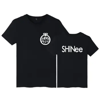 Kpop SHINee Prima Etapă Concert Același tipărite tricou femei bărbați harajuku tricou t-shirt K-pop tricouri topuri haine de brand