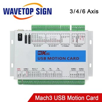 Mach 3 CNC Control Card 3axis 4axis 6axis XHC MK4 Mach3 CNC Port USB Suport Window 7 Systerm