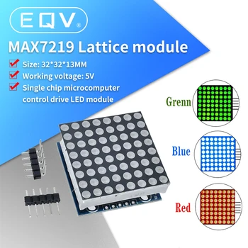 MAX7219 dot matrix modul microcontroler modulul de afișaj modulul de produse finite , Pot fi împreună pentru programare arduino