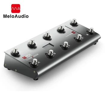 MIDI Comandantul Chitara Portabil USB Midi Foot Controller Cu 10 de Picior-switch-uri 2 Expresia Efect Pedala de Mufe de 8 Gazdă Presetări