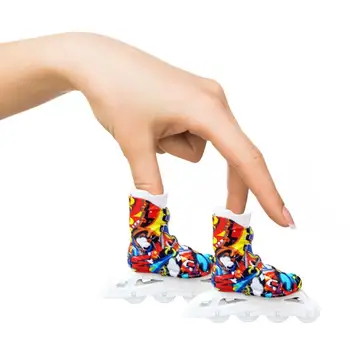 Mini Patine Cu Rotile Jucărie Grif Mini Patine Cu Rotile Pentru Degetele De Luare De Pantofi Brelocuri Cool Mini Grif Pantofi Pentru Copii