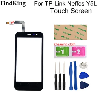 Mobile Touch Screen Pentru TP-Link Neffos Y5L Ecran Tactil Digitizer Panoul Frontal de Lentile de Sticlă Senzor Tactil Instrumente de Servetele