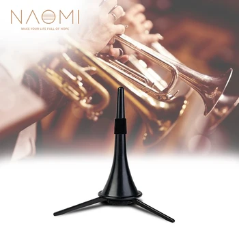 NAOMI Pliabil Trompeta Suport Trepied Suport de Metal Alamă Picior Accesorii Instrument de Trei Picioare Design Stabil Instrument de Sprijin Parte