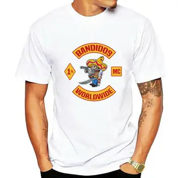 Noi Bandidos Club de motocicliști MC Black Mens T-Shirt de Turism din întreaga lume