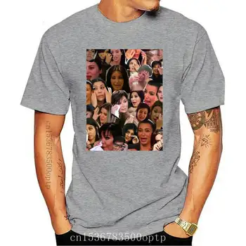 Noi Kardashian s Plângând Colaj de Vânzare Fierbinte Clovn Tricou Barbati/femei Imprimate Teroare Moda T-shirt