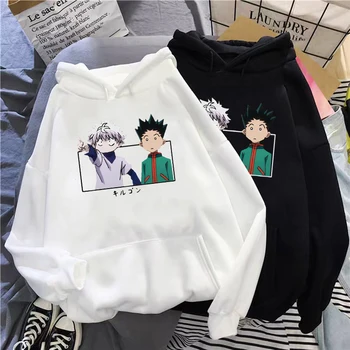 Noua Toamna Iarna Moda Barbati Tricou Supradimensionat Hanorace Hip Hop Amuzant Anime Print Cu Maneca Lunga Bluze Streetwear Topuri