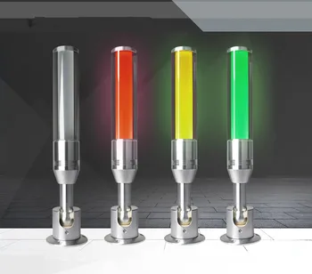 Noul Led Trei Culori Indicator Lampă de Culoare 3-în-1 strat Mașină de Avertizare Lampă de Atelier Semnal de Sonerie de Alarmă 24V Atenție Lumina de Sunet