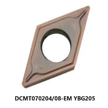 Original DCMT070204-I DCMT070208-I YBG205 Insertii Carbură pentru Oțel Inoxidabil DCMT 070204 070208 Strung CNC Cutter Tunring Instrument