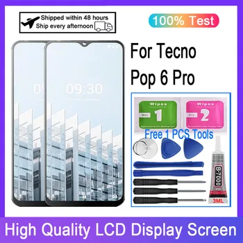 Original Pentru Tecno Pop 6 Pro BE8 Display LCD Touch Screen, Digitizer Inlocuire