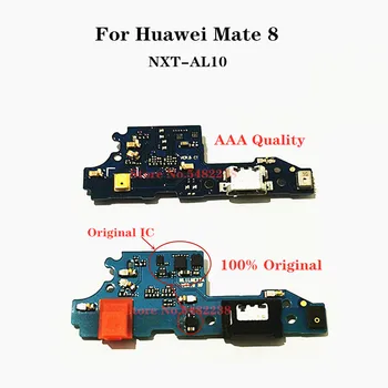Original USB Port de Încărcare Dock MICROFON cablu Flex Pentru Huawei Mate8 Mate 8 NXT-AL10 Încărcare Rapidă Încărcător de Priză Cu Microfon Bord