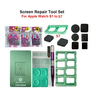 Pentru Apple Watch S1-S7 Ecran LCD Renovarea Mucegai de Separare/Aliniere/Laminare de Mucegai pentru iWatch Samsung Huawei Instrumente de Reparare