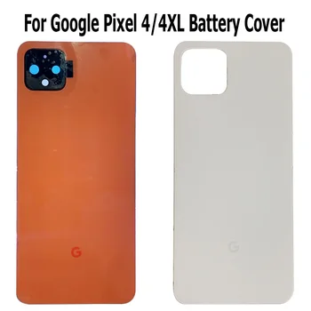 Pentru Google Pixel 4 XL Spate Capac Baterie Spate Usa Locuințe Caz de Înlocuire Pentru Google Pixel 4 Capac Baterie Cu Dispersor + Adeziv